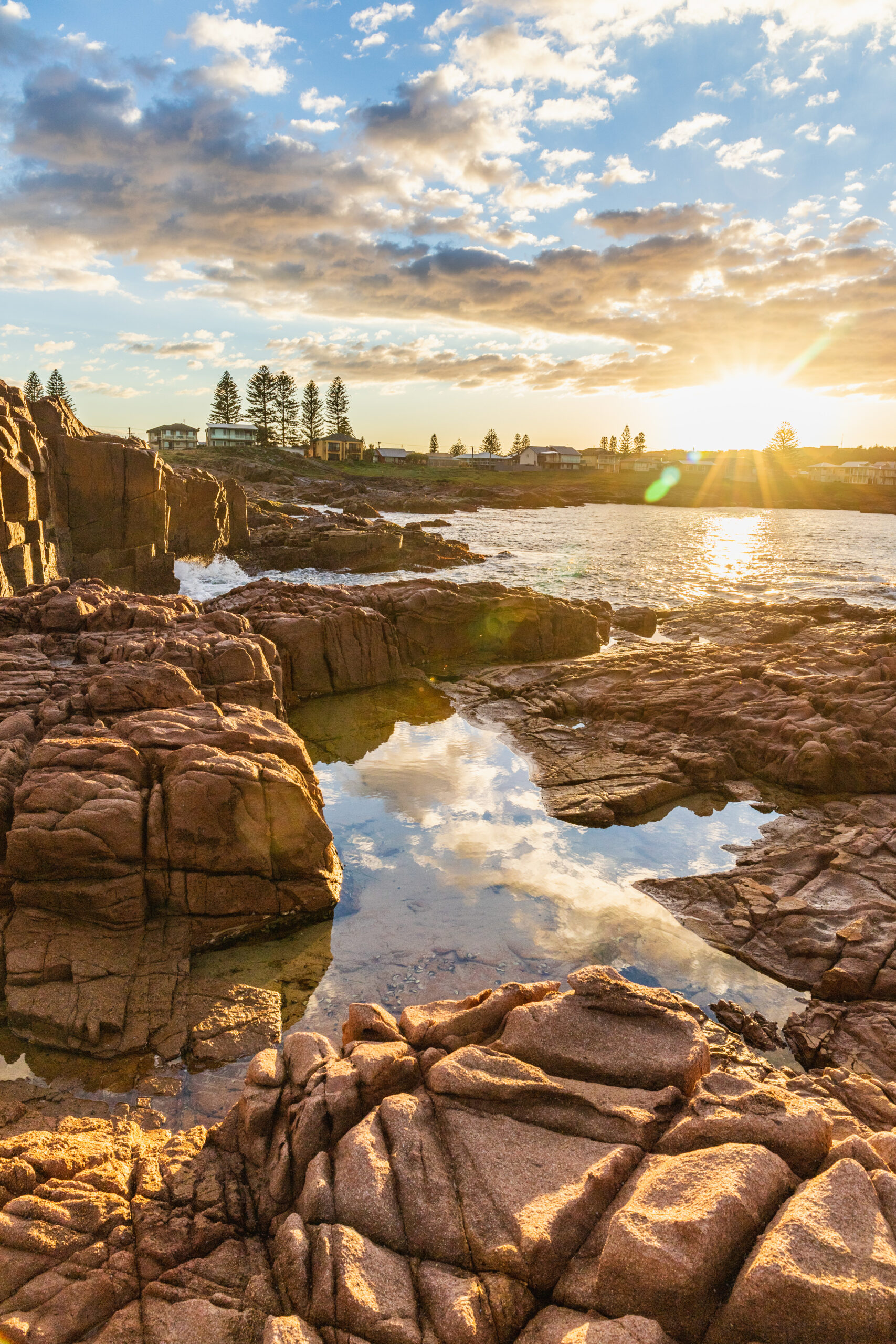 Sunrise at the beach